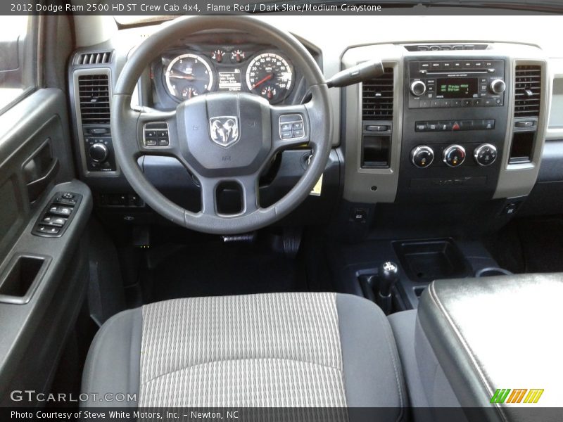 Flame Red / Dark Slate/Medium Graystone 2012 Dodge Ram 2500 HD ST Crew Cab 4x4