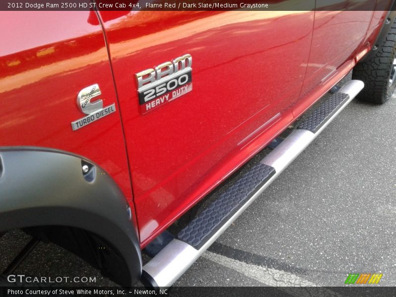 Flame Red / Dark Slate/Medium Graystone 2012 Dodge Ram 2500 HD ST Crew Cab 4x4