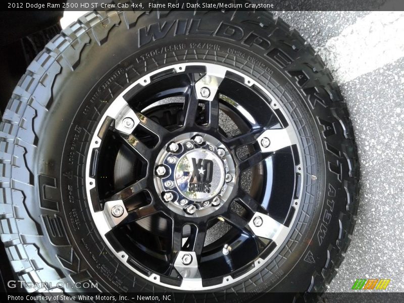 Flame Red / Dark Slate/Medium Graystone 2012 Dodge Ram 2500 HD ST Crew Cab 4x4