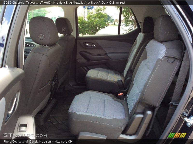 Midnight Blue Metallic / Jet Black/­Dark Galvanized 2020 Chevrolet Traverse LT AWD