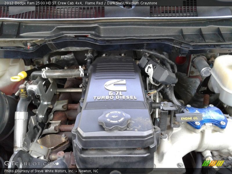 Flame Red / Dark Slate/Medium Graystone 2012 Dodge Ram 2500 HD ST Crew Cab 4x4