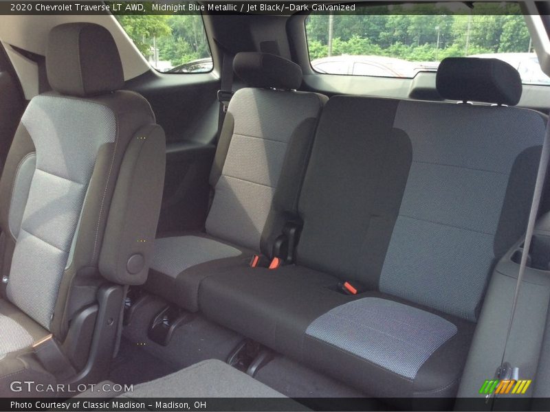 Midnight Blue Metallic / Jet Black/­Dark Galvanized 2020 Chevrolet Traverse LT AWD