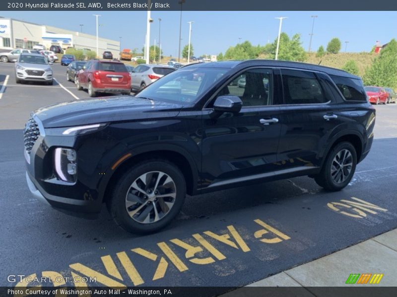 Becketts Black / Black 2020 Hyundai Palisade SEL AWD