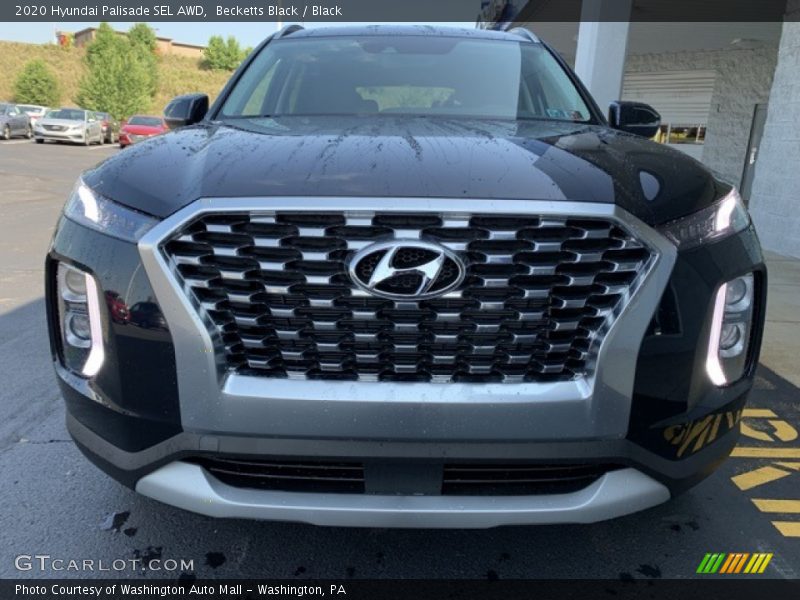 Becketts Black / Black 2020 Hyundai Palisade SEL AWD