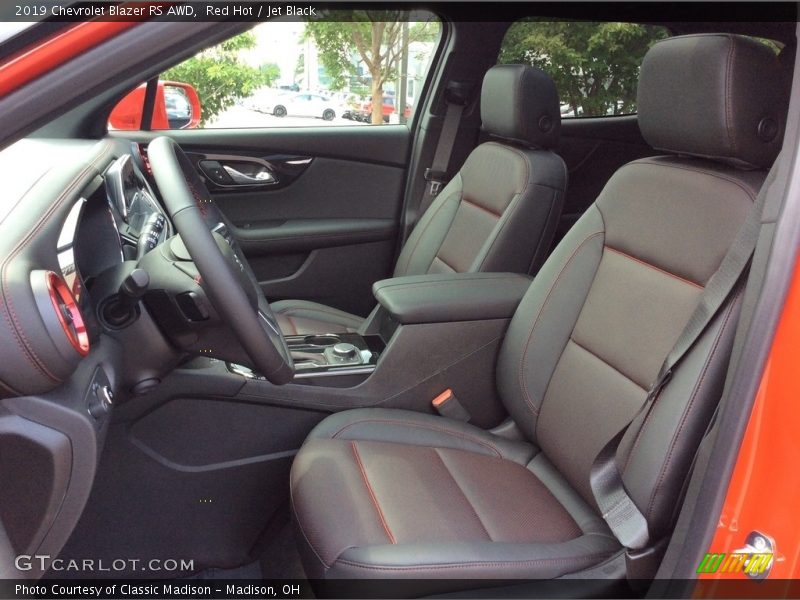 Red Hot / Jet Black 2019 Chevrolet Blazer RS AWD