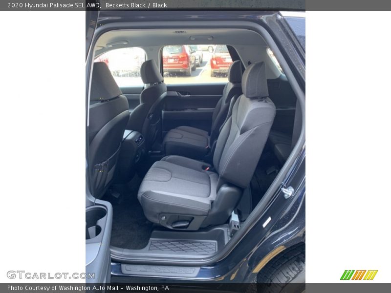 Rear Seat of 2020 Palisade SEL AWD