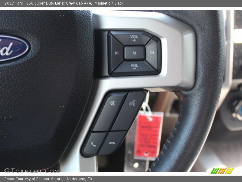 Magnetic / Black 2017 Ford F350 Super Duty Lariat Crew Cab 4x4