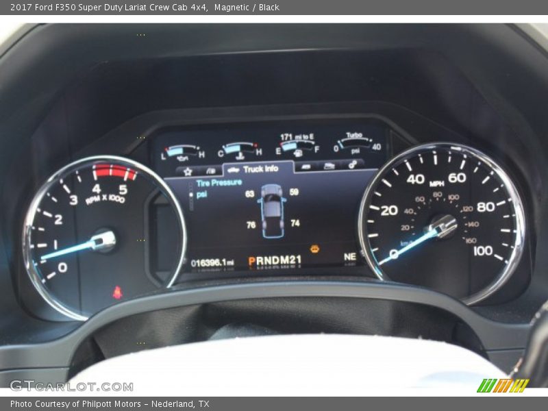 Magnetic / Black 2017 Ford F350 Super Duty Lariat Crew Cab 4x4