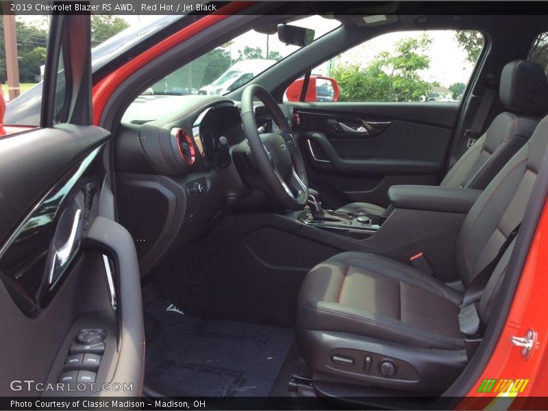 Red Hot / Jet Black 2019 Chevrolet Blazer RS AWD