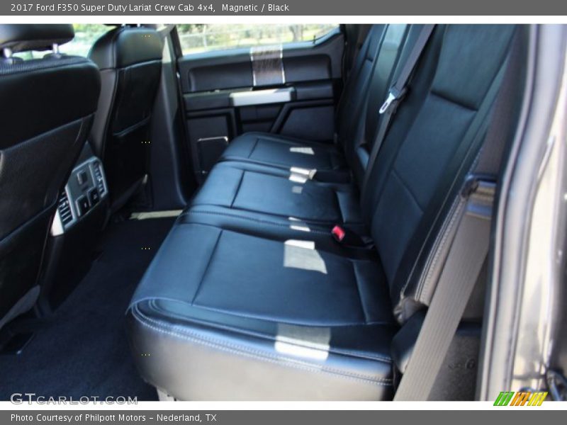 Magnetic / Black 2017 Ford F350 Super Duty Lariat Crew Cab 4x4