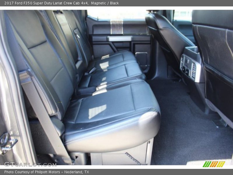 Magnetic / Black 2017 Ford F350 Super Duty Lariat Crew Cab 4x4