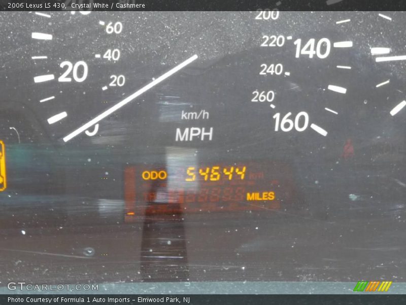 Crystal White / Cashmere 2006 Lexus LS 430
