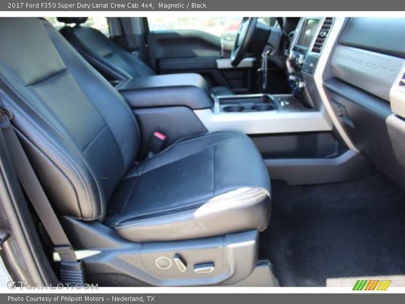 Magnetic / Black 2017 Ford F350 Super Duty Lariat Crew Cab 4x4