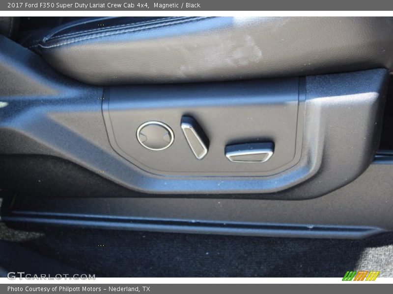 Magnetic / Black 2017 Ford F350 Super Duty Lariat Crew Cab 4x4