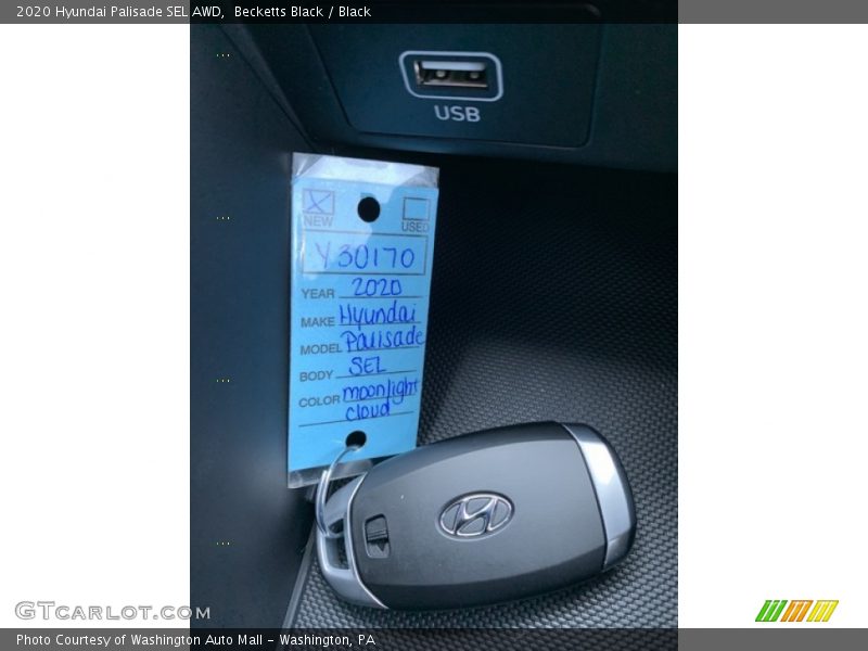 Becketts Black / Black 2020 Hyundai Palisade SEL AWD