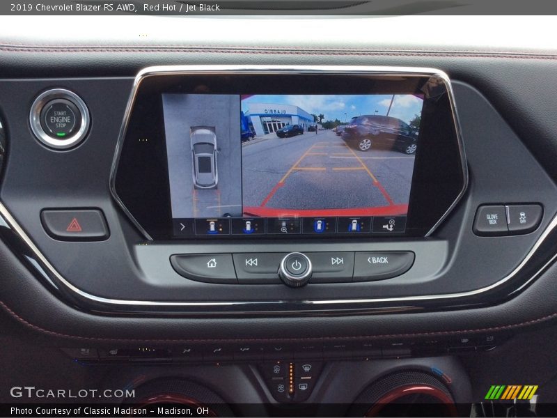 Red Hot / Jet Black 2019 Chevrolet Blazer RS AWD