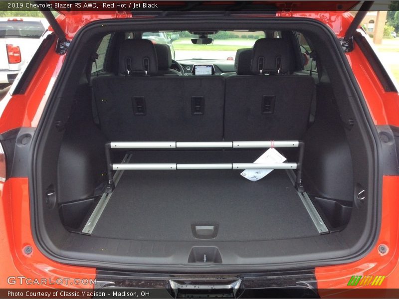 Red Hot / Jet Black 2019 Chevrolet Blazer RS AWD