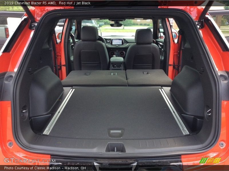 Red Hot / Jet Black 2019 Chevrolet Blazer RS AWD