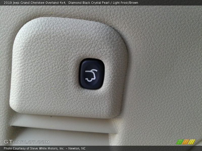 Diamond Black Crystal Pearl / Light Frost/Brown 2019 Jeep Grand Cherokee Overland 4x4