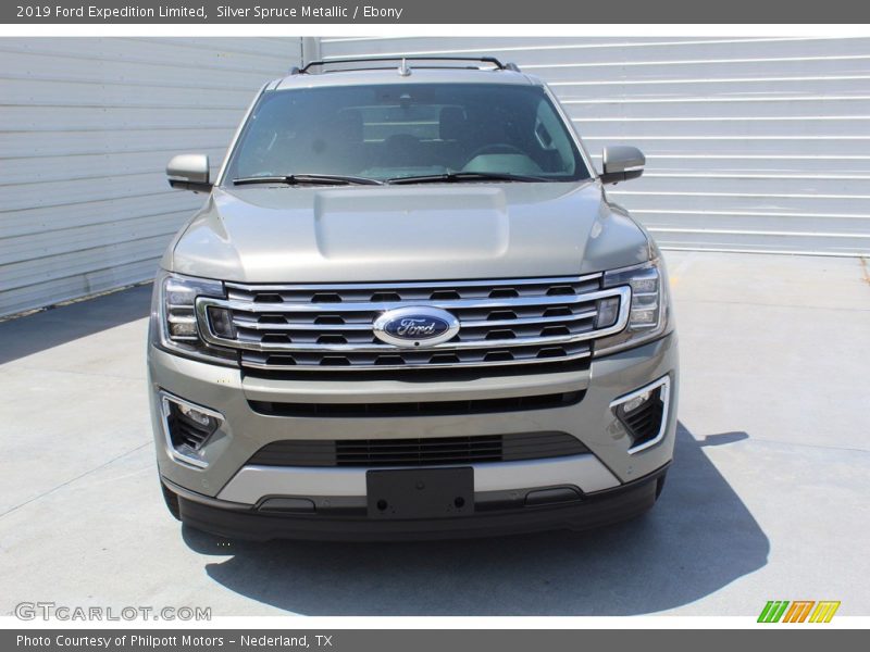 Silver Spruce Metallic / Ebony 2019 Ford Expedition Limited