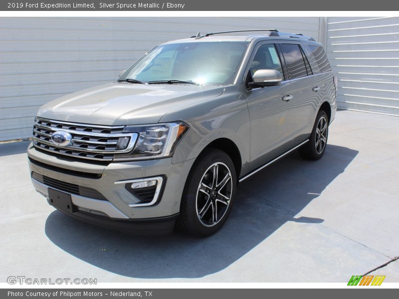 Silver Spruce Metallic / Ebony 2019 Ford Expedition Limited