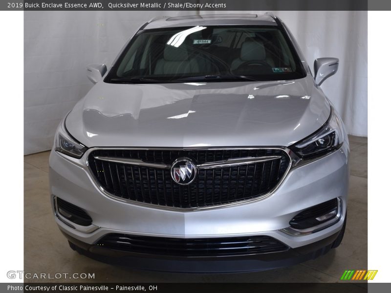 Quicksilver Metallic / Shale/Ebony Accents 2019 Buick Enclave Essence AWD