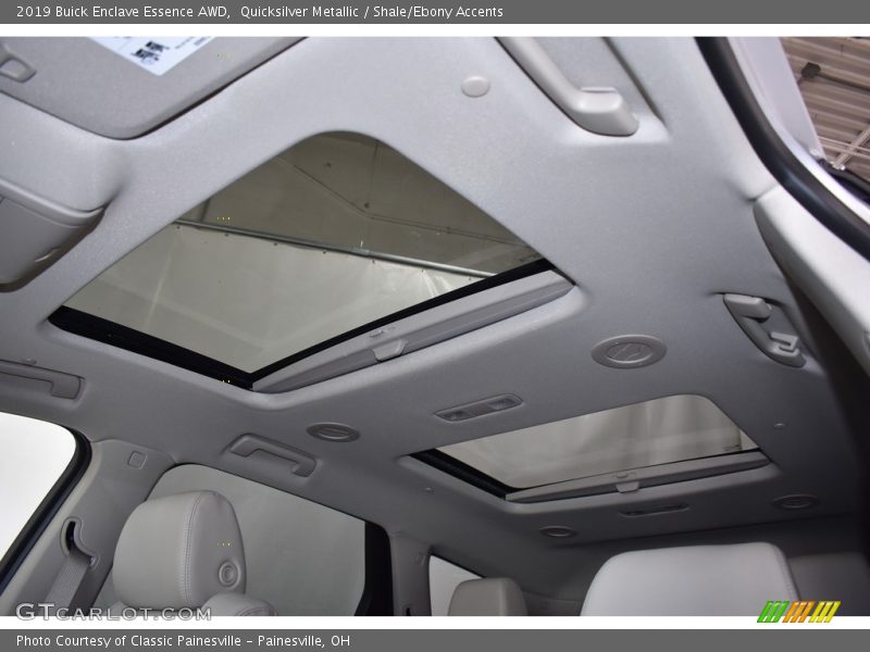 Quicksilver Metallic / Shale/Ebony Accents 2019 Buick Enclave Essence AWD