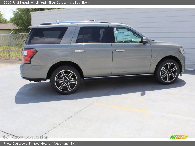 Silver Spruce Metallic / Ebony 2019 Ford Expedition Limited