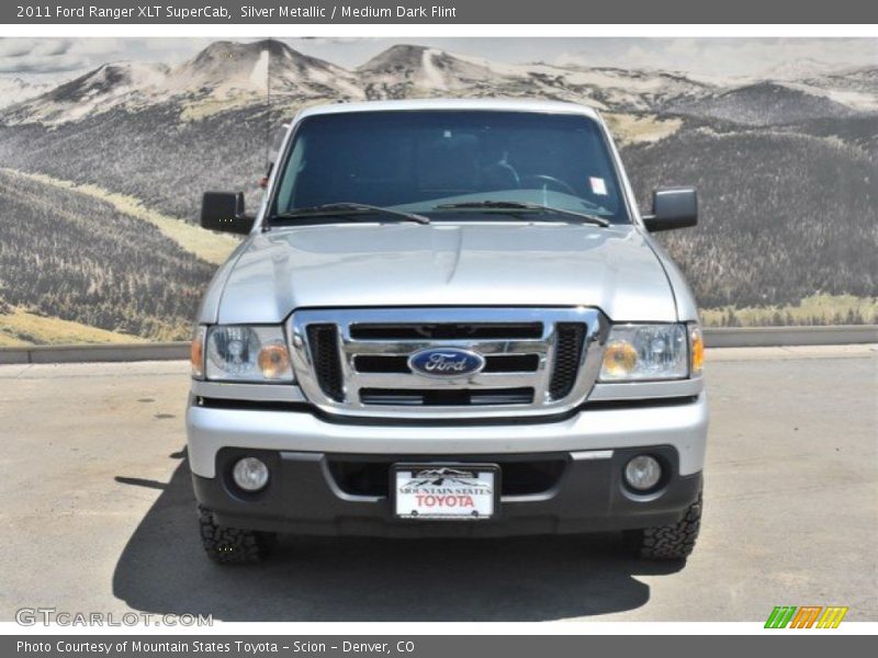 Silver Metallic / Medium Dark Flint 2011 Ford Ranger XLT SuperCab