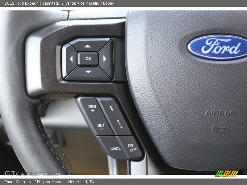 Silver Spruce Metallic / Ebony 2019 Ford Expedition Limited