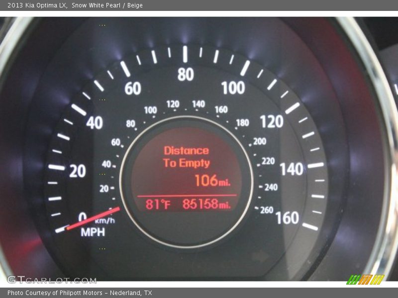 Snow White Pearl / Beige 2013 Kia Optima LX