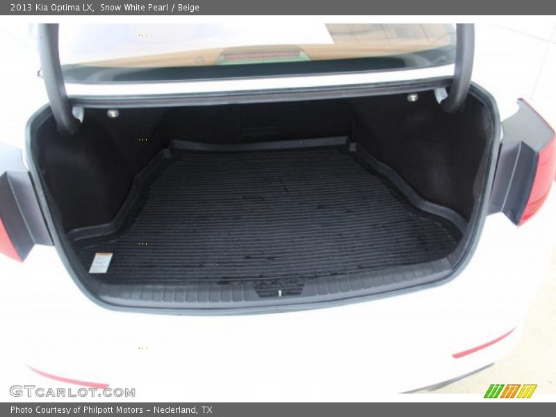 Snow White Pearl / Beige 2013 Kia Optima LX