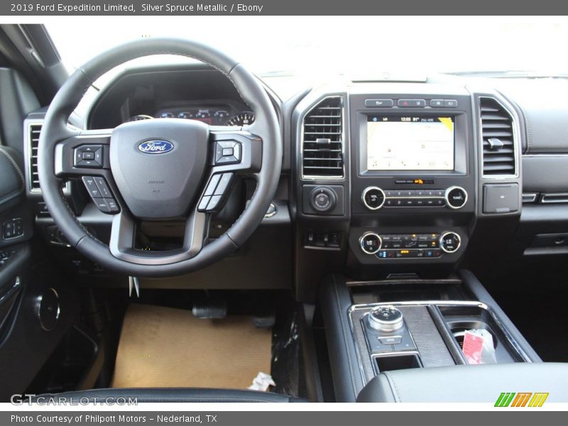 Silver Spruce Metallic / Ebony 2019 Ford Expedition Limited