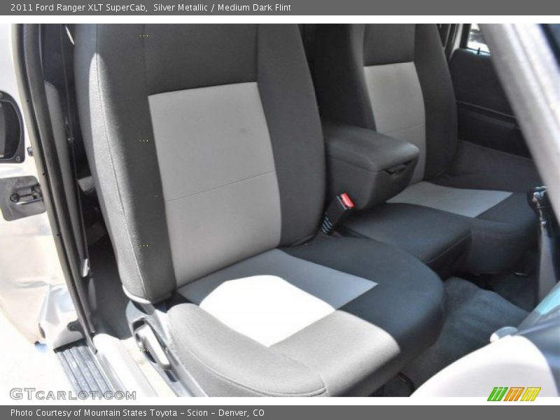 Silver Metallic / Medium Dark Flint 2011 Ford Ranger XLT SuperCab