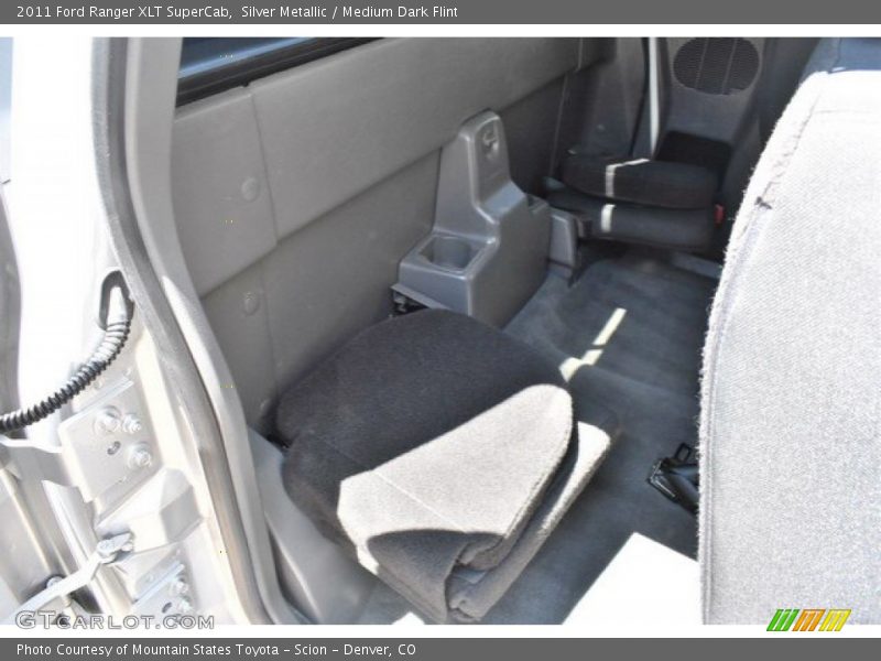 Silver Metallic / Medium Dark Flint 2011 Ford Ranger XLT SuperCab