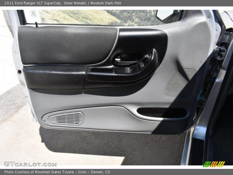 Silver Metallic / Medium Dark Flint 2011 Ford Ranger XLT SuperCab
