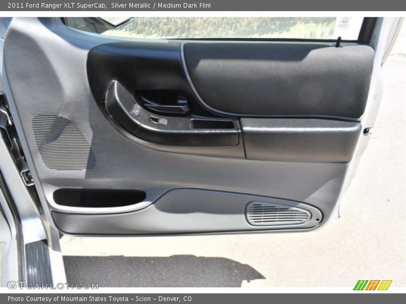 Silver Metallic / Medium Dark Flint 2011 Ford Ranger XLT SuperCab