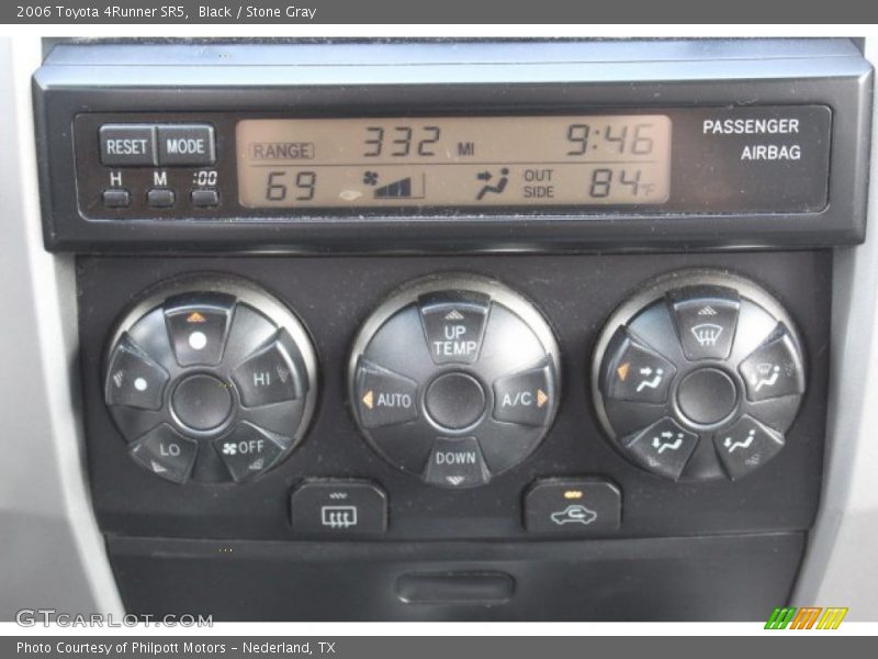 Black / Stone Gray 2006 Toyota 4Runner SR5