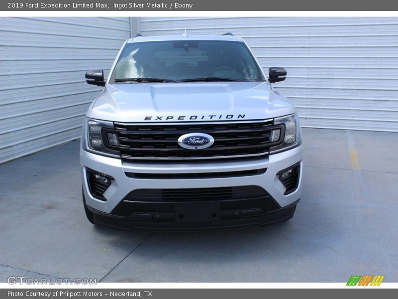 Ingot Silver Metallic / Ebony 2019 Ford Expedition Limited Max