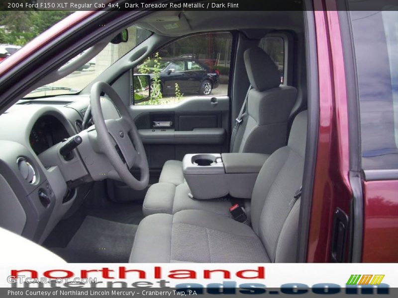 Dark Toreador Red Metallic / Dark Flint 2004 Ford F150 XLT Regular Cab 4x4