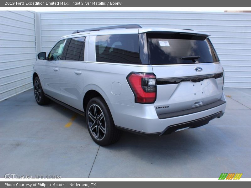 Ingot Silver Metallic / Ebony 2019 Ford Expedition Limited Max