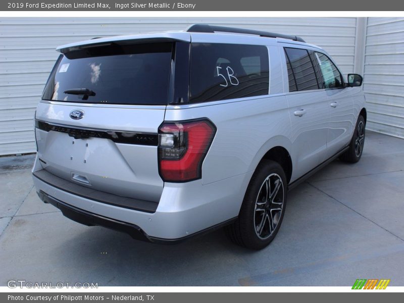 Ingot Silver Metallic / Ebony 2019 Ford Expedition Limited Max