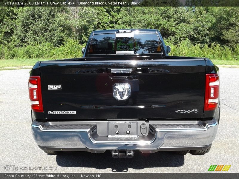 Diamond Black Crystal Pearl / Black 2019 Ram 3500 Laramie Crew Cab 4x4