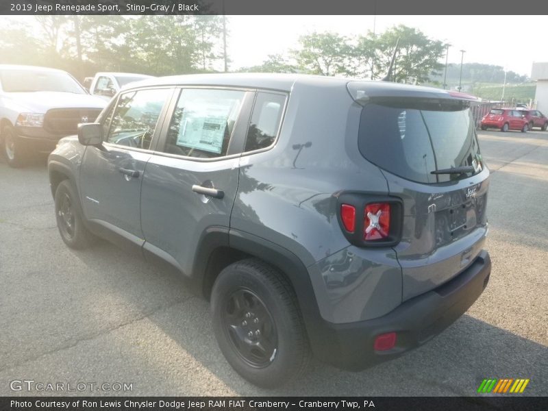 Sting-Gray / Black 2019 Jeep Renegade Sport