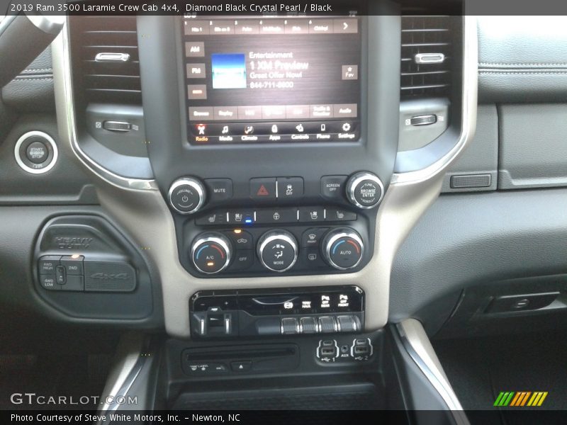 Diamond Black Crystal Pearl / Black 2019 Ram 3500 Laramie Crew Cab 4x4