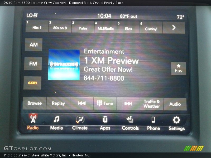 Diamond Black Crystal Pearl / Black 2019 Ram 3500 Laramie Crew Cab 4x4