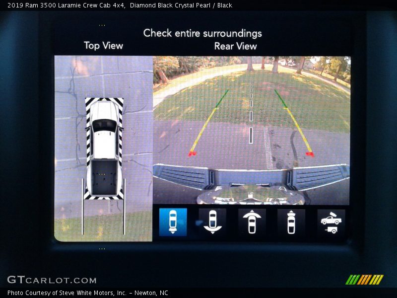 Diamond Black Crystal Pearl / Black 2019 Ram 3500 Laramie Crew Cab 4x4