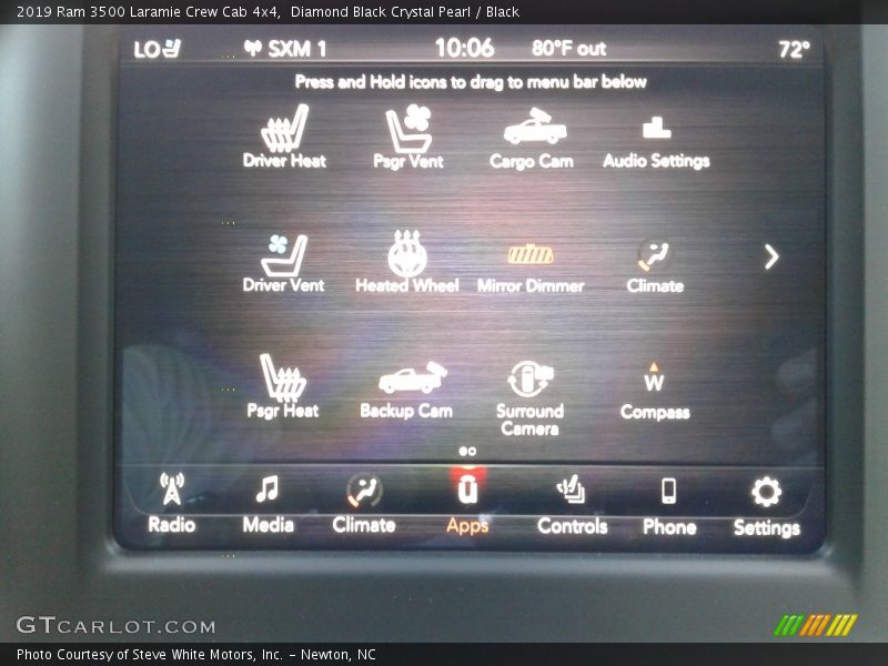 Diamond Black Crystal Pearl / Black 2019 Ram 3500 Laramie Crew Cab 4x4