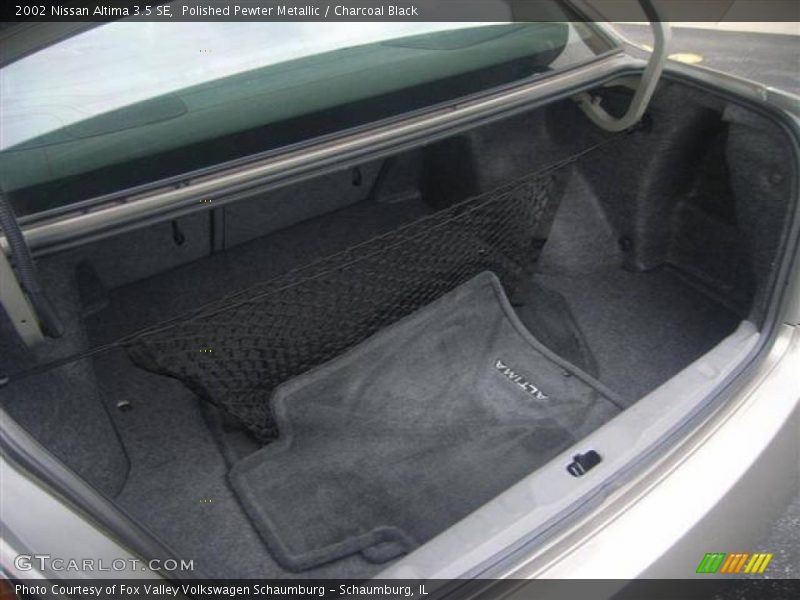 Polished Pewter Metallic / Charcoal Black 2002 Nissan Altima 3.5 SE