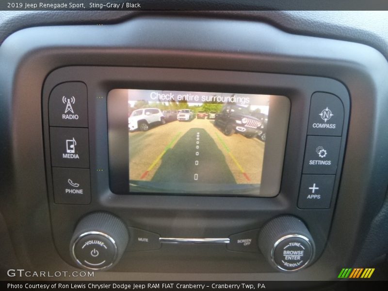 Sting-Gray / Black 2019 Jeep Renegade Sport